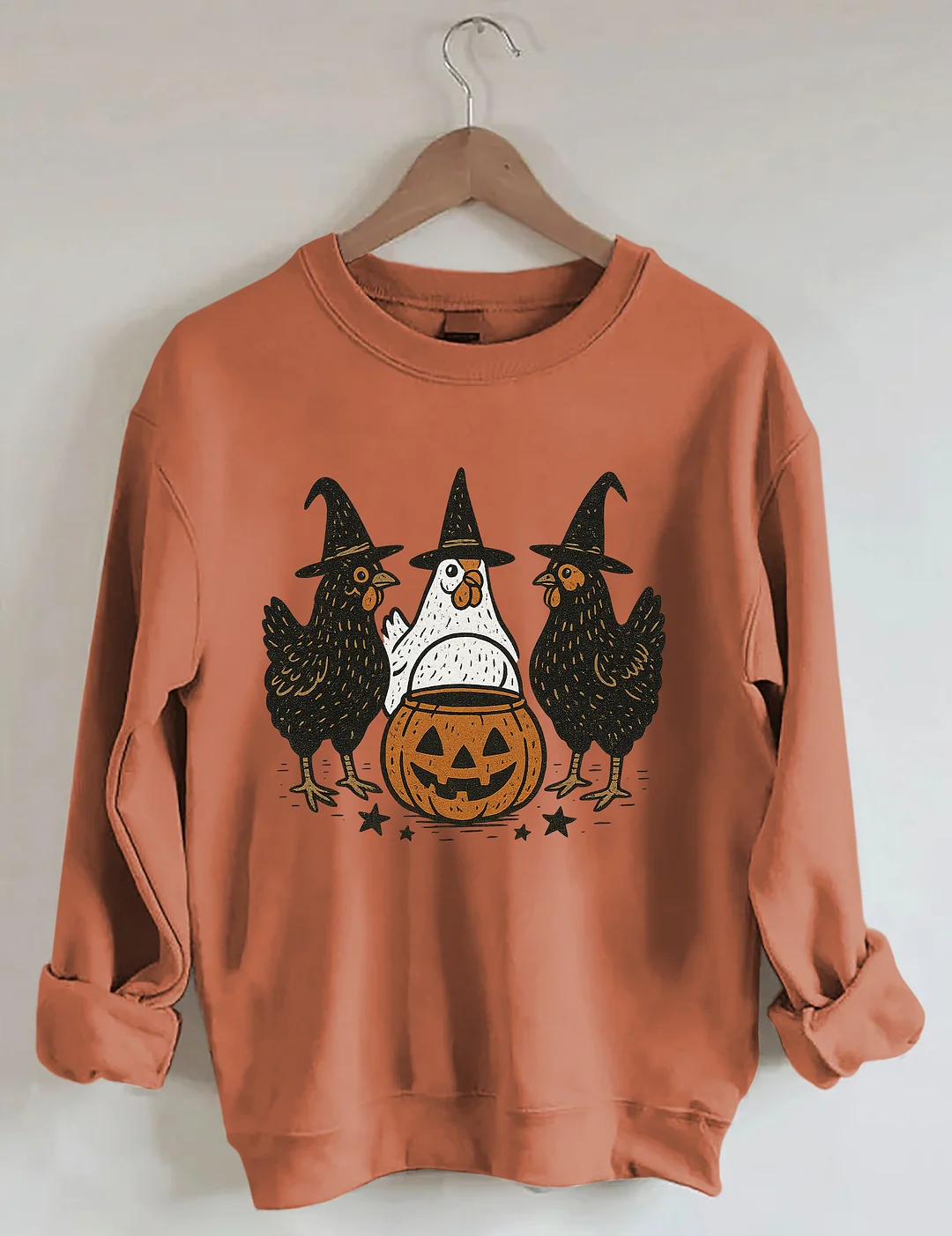 Pumpkin Chicken Fall Sweatshirt