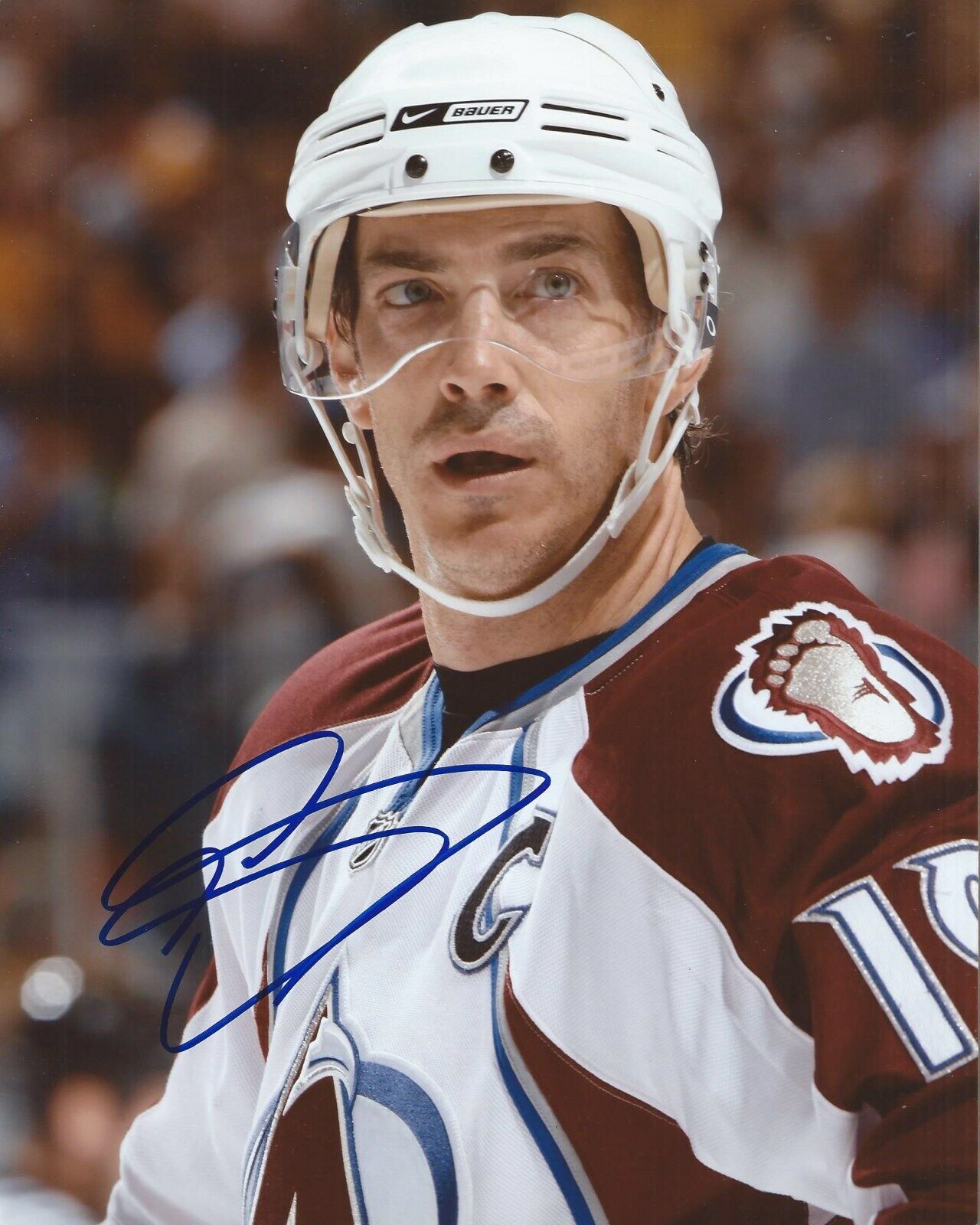 Joe Sakic Signed 8x10 Photo Poster painting Colorado Avalanche Autographed COA C