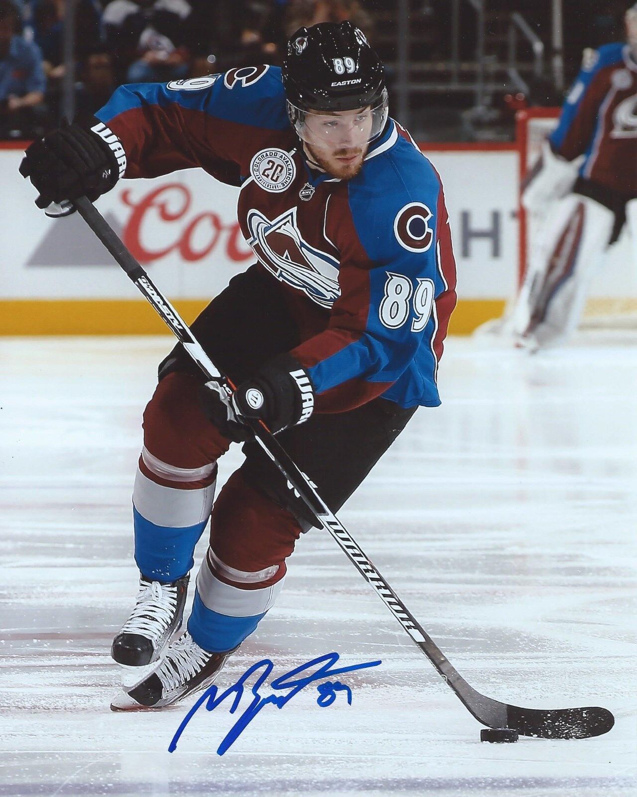 Mikkel Boedker Signed 8x10 Photo Poster painting Colorado Avalanche Autographed COA C