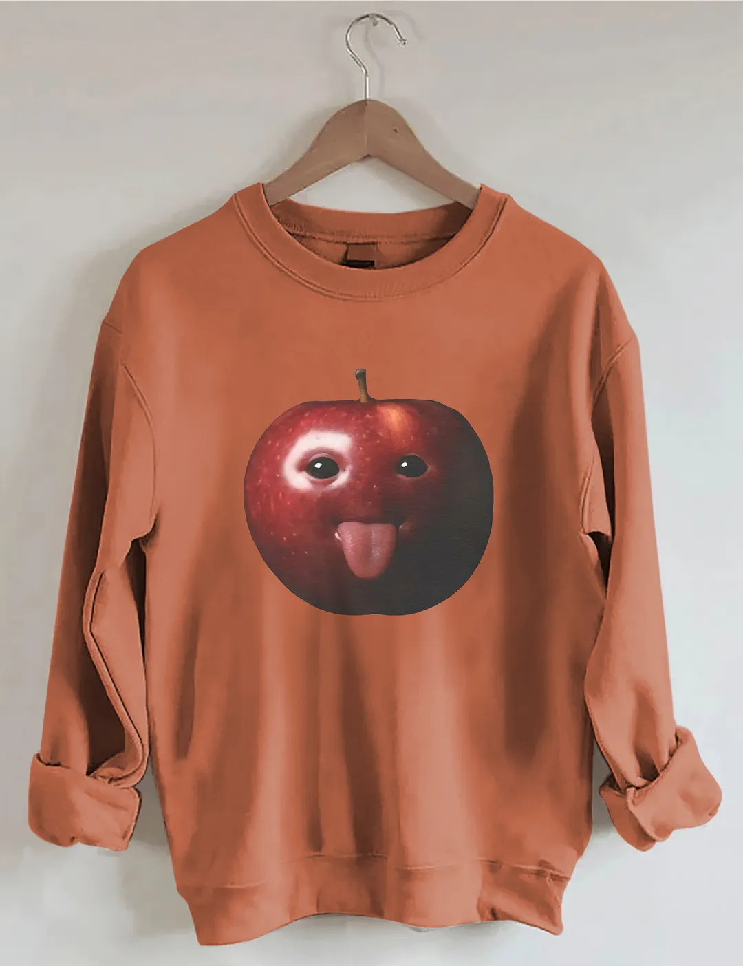 Silly AI Apple Meme Sweatshirt