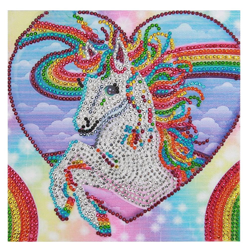 

25*25CM - Special Shaped Diamond Painting - Horse, 501 Original