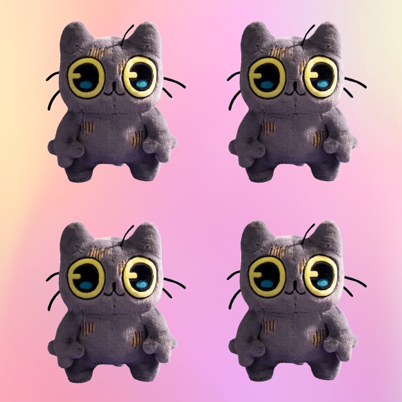 jaiden tostada plush 4pcs White-Lily-Cookie-Plushies