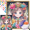 (40*60cm)Cartoon Girl - Round AB Drill Diamond Painting