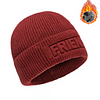 Men's Knitted Jacquard Thickened Warm Ear Protection Hat by Inlyline