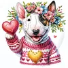 (Multi-Style)Dog-Partial Special Shaped Diamond Painting 30*30CM