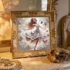 Diamond Painting-DIY Crystal Rhinestone The Girl Dancing with Butterflies(Box Packaging)