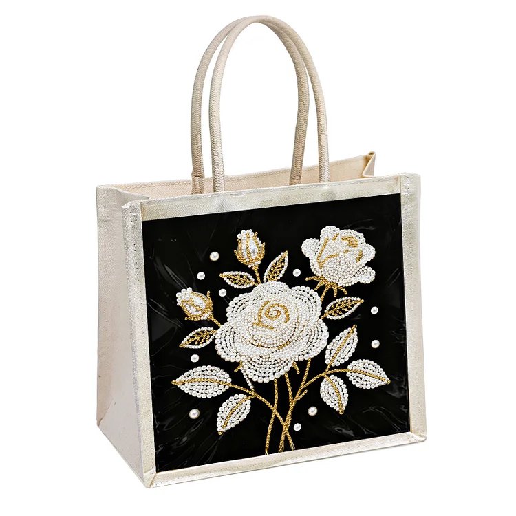 【DP Bag】Flower、Animal、Character Diamond Painting Waterproof Shopping Bag DIY Gift gbfke