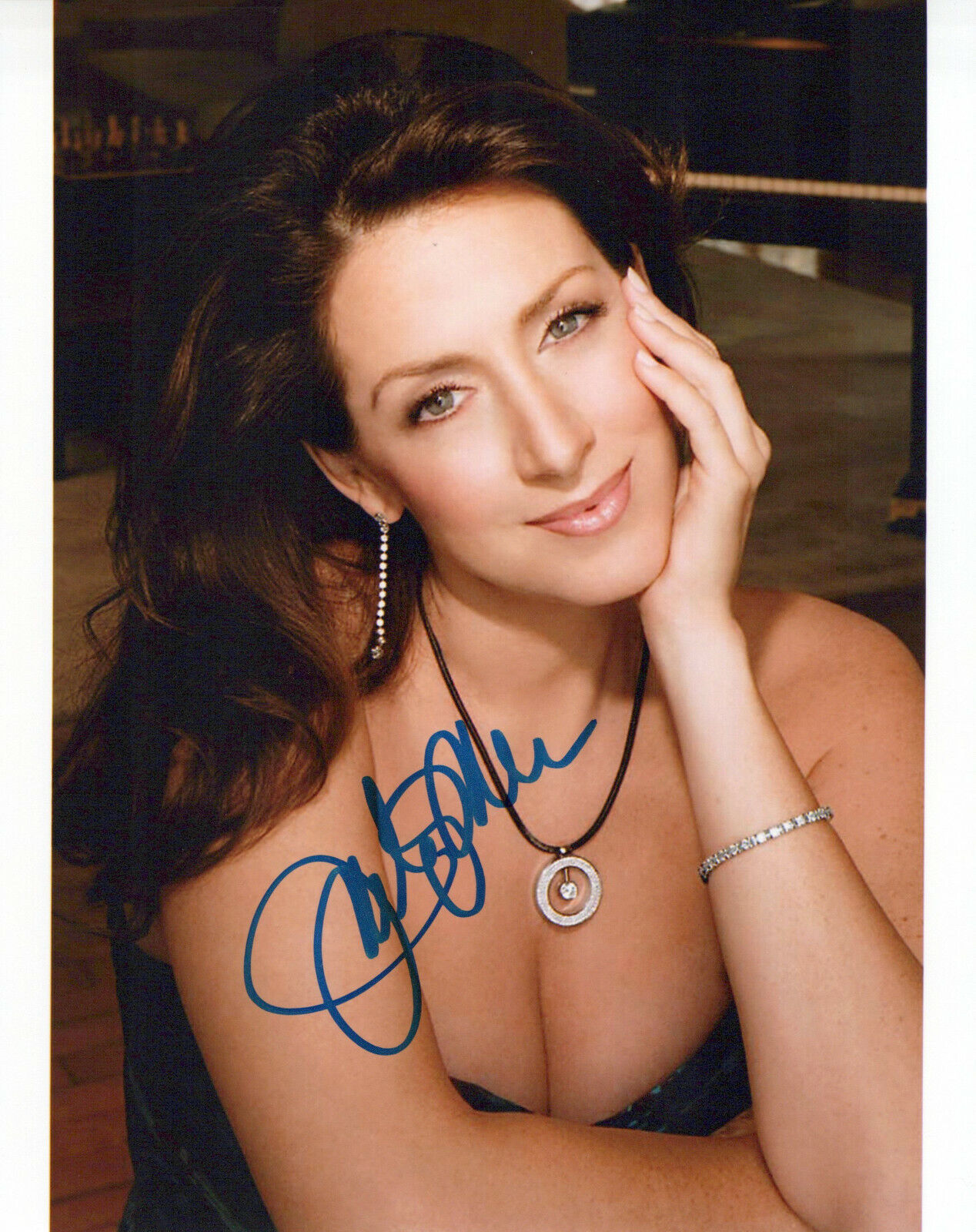 Joely Fisher glamour shot autographed Photo Poster painting signed 8x10 #11