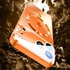Thunder Cosmic Orange Magnetic Phone Case for IPhone 17 Pro Max Air 13 14 15 16 Pro Max Matte Casing Hard Shockproof Cover