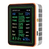 12 In 1 Air Quality Monitor PM2.5 PM10 CO CO2 TVOC HCHO AQI Tester for Indoor