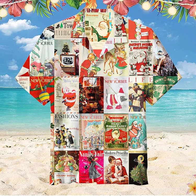 Merry Christmas|Unisex Hawaiian Shirt