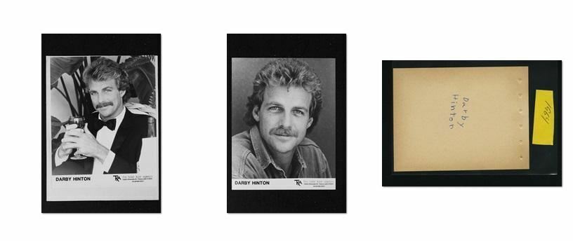 Darby Hinton - Signed Autograph and Headshot Photo Poster painting set - Daniel Boone