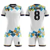 Custom Football Training Suit Soccer Jersey Sets Stock Youth Adult and Child Soccer Jersey Soccer Suits