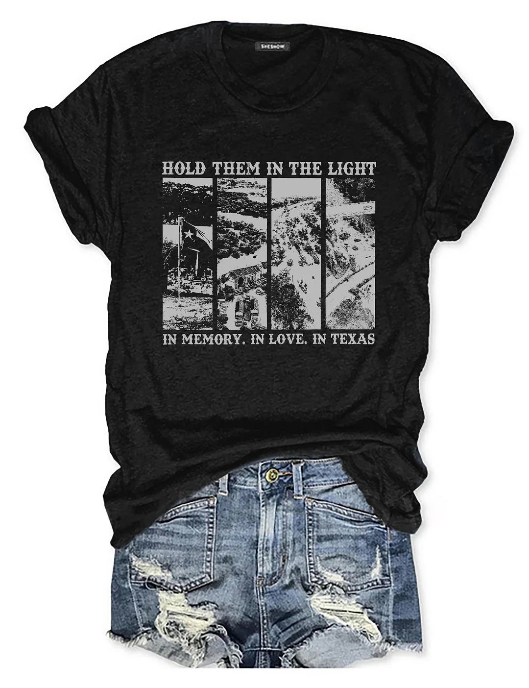 In Love In Memory Stronger Than Storm Texas T-shirt