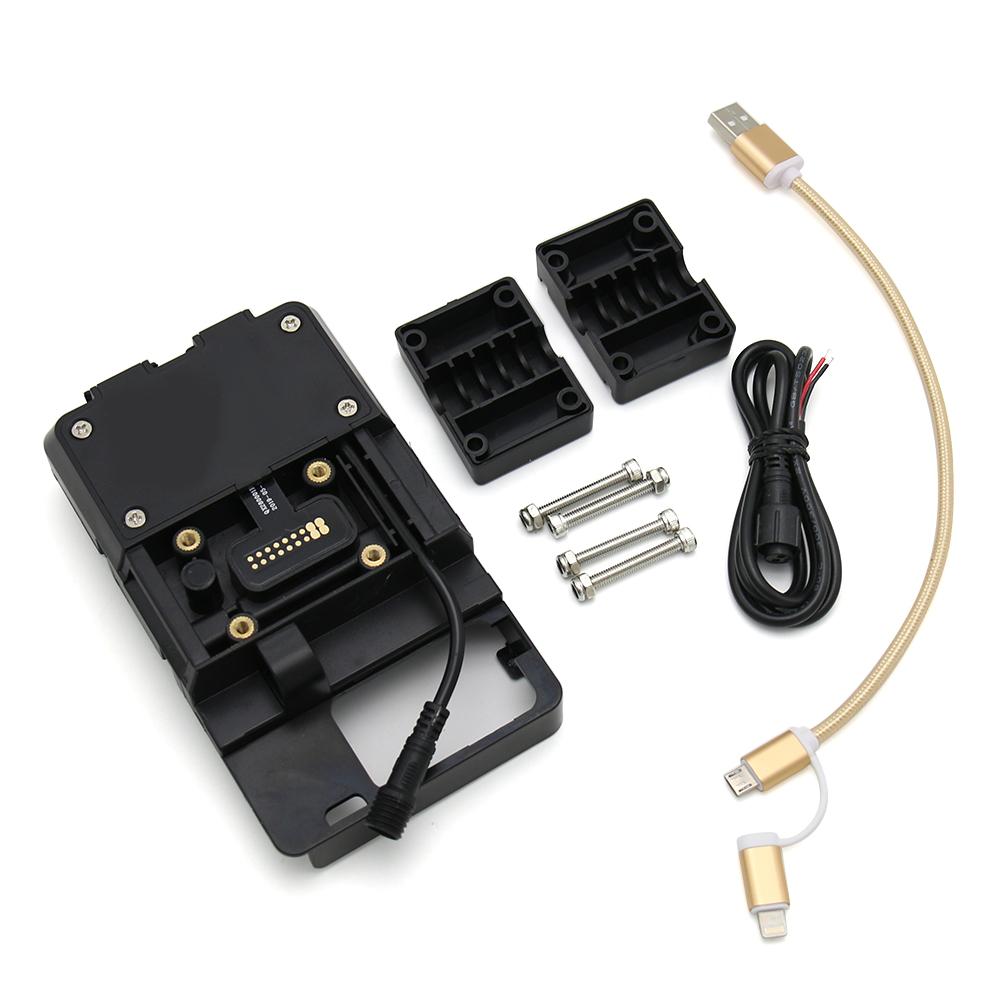 

For BMW R1200GS ADV Motorcycle USB Charger Phone Holder Navigation Bracket, 501 Original