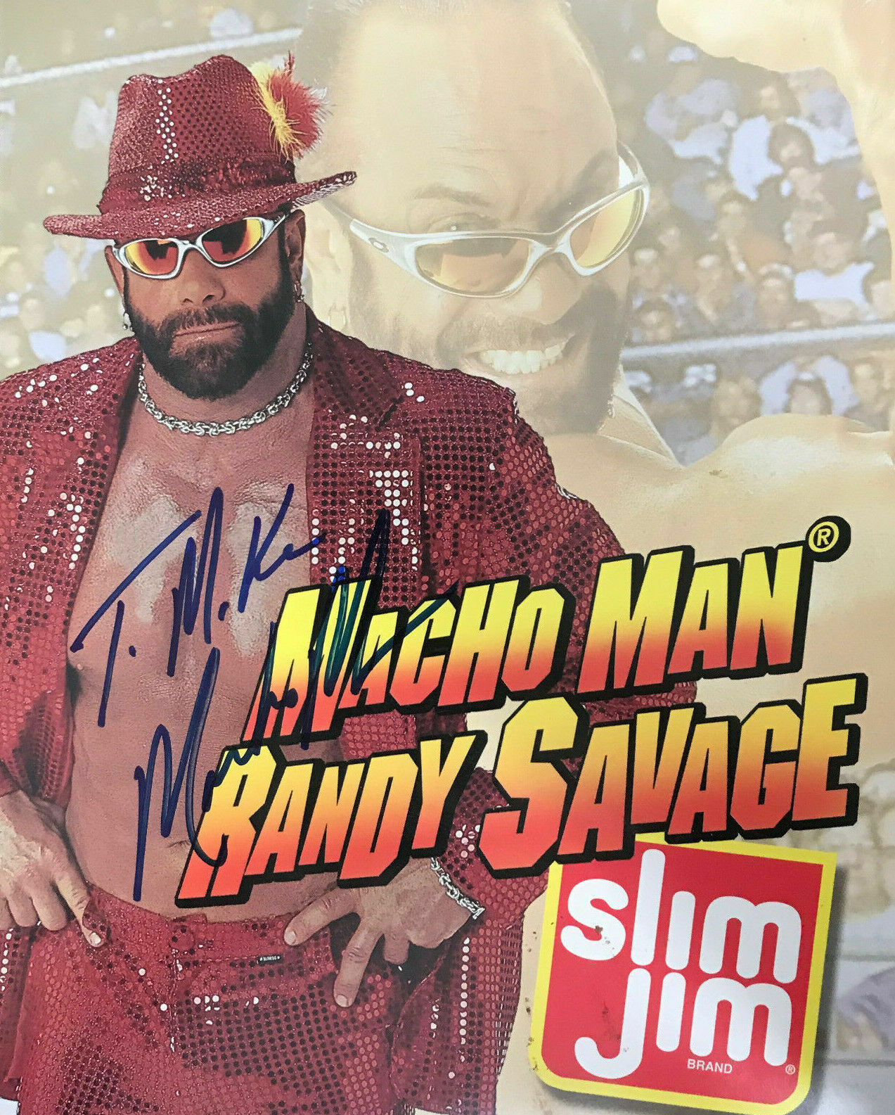 Randy Savage ( Macho Man ) WWE WWF Autographed Signed 8x10 Photo Poster painting REPRINT