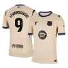 LEWANDOWSKI #9 Barcelona Away Authentic Soccer Jersey 2025/26 &ndash; UCL