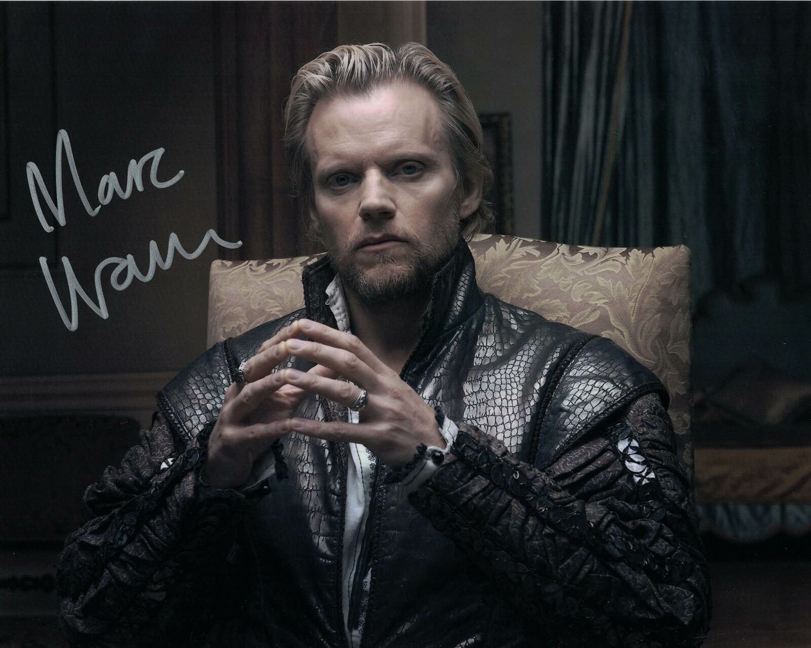 MARC WARREN - Rochefort in The Musketeers hand signed 10 x 8 Photo Poster painting