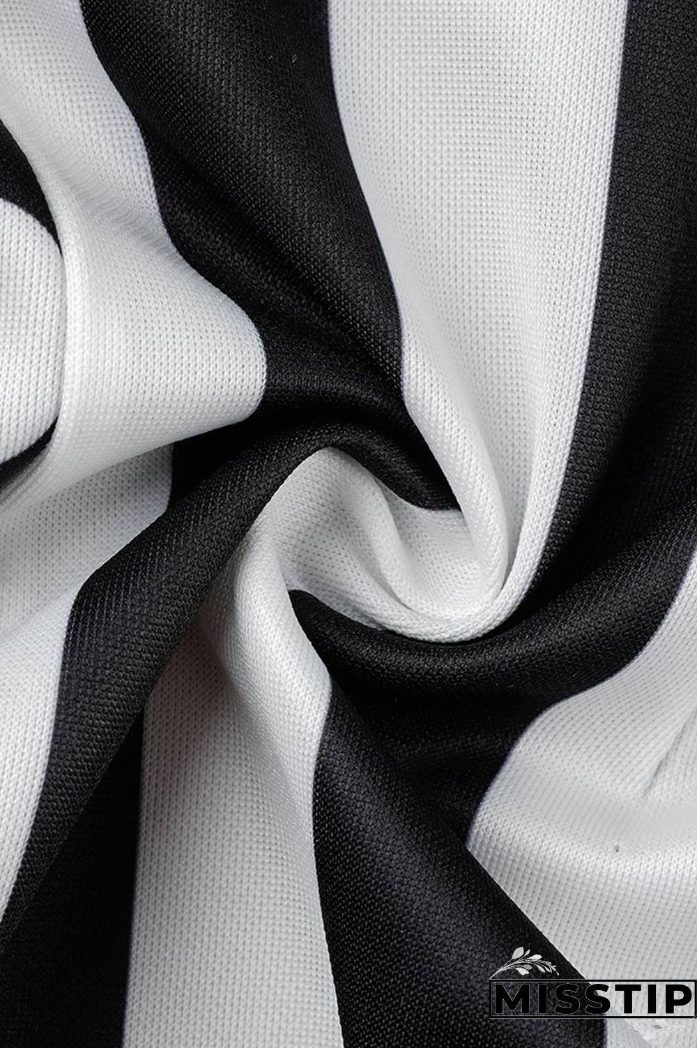 Black And White Fashion Casual Print Patchwork Turndown Collar Outerwear