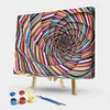 【Clearance Sale】Line-Paint By Numbers Acrylic Painting 50*40cm