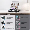 Wireless Charging Station for Apple, Wired Charger for iPad Charging Station, 4 in 1 Wireless Charging Stand Multiple Devices for iPhone 15 Pro Max 14 13 12, iWatch 8 7 6 5 4 3 2 Se, Airpods 3 2 Pro
