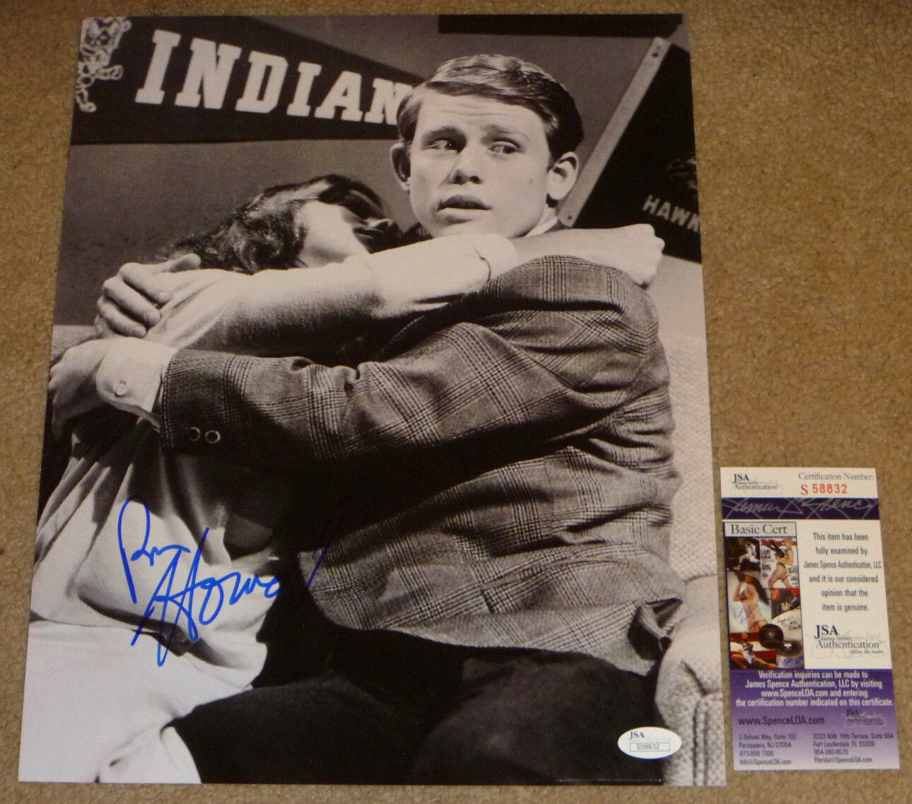 Ron Howard Authentic Signed 11x14 Happy Days Photo Poster painting Autographed JSA COA