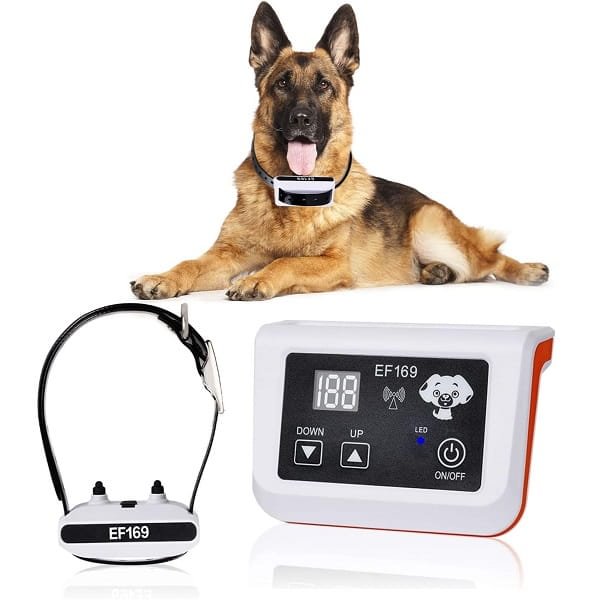Wireless Dog Fence Adjustable Range Dog Training Collar