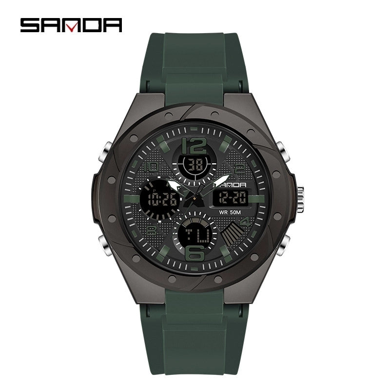 Modern Style Solid Color Electronic Men’s Watches