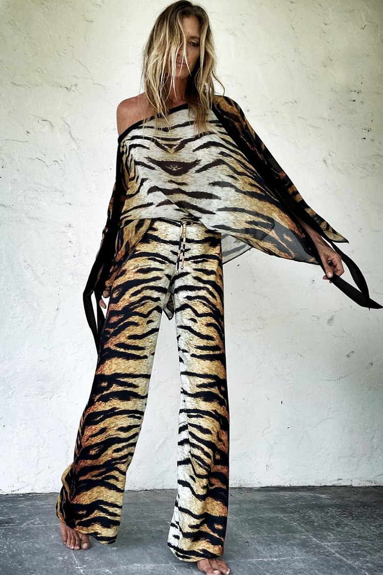 Mandy Pants Tiger Stripes