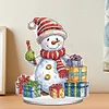 DIY Christmas Bird Santa Diamond Painting Ornaments