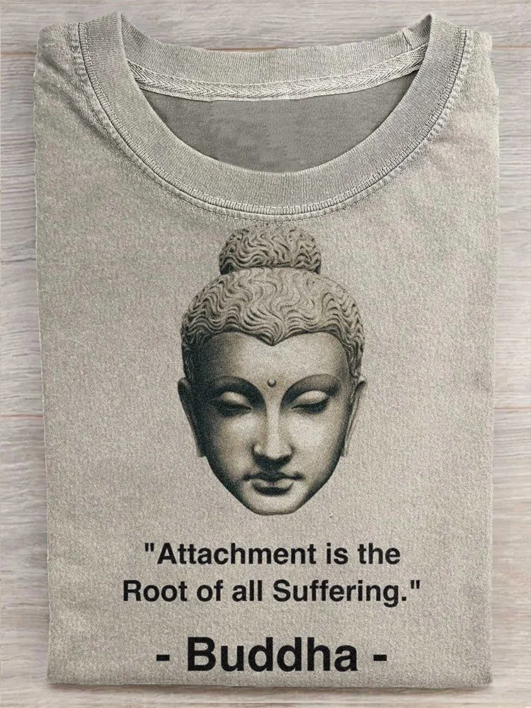 Teecade Teecade Funny Buddha T-shirt