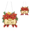 >SALE<Acrylic Christmas Diamond Art Painting Hanging Ornament Kit (Joy to All)