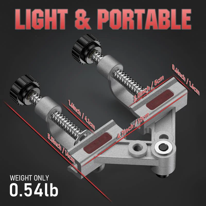 Verstellbare Rohrschelle für Schweißen und Holzbearbeitung