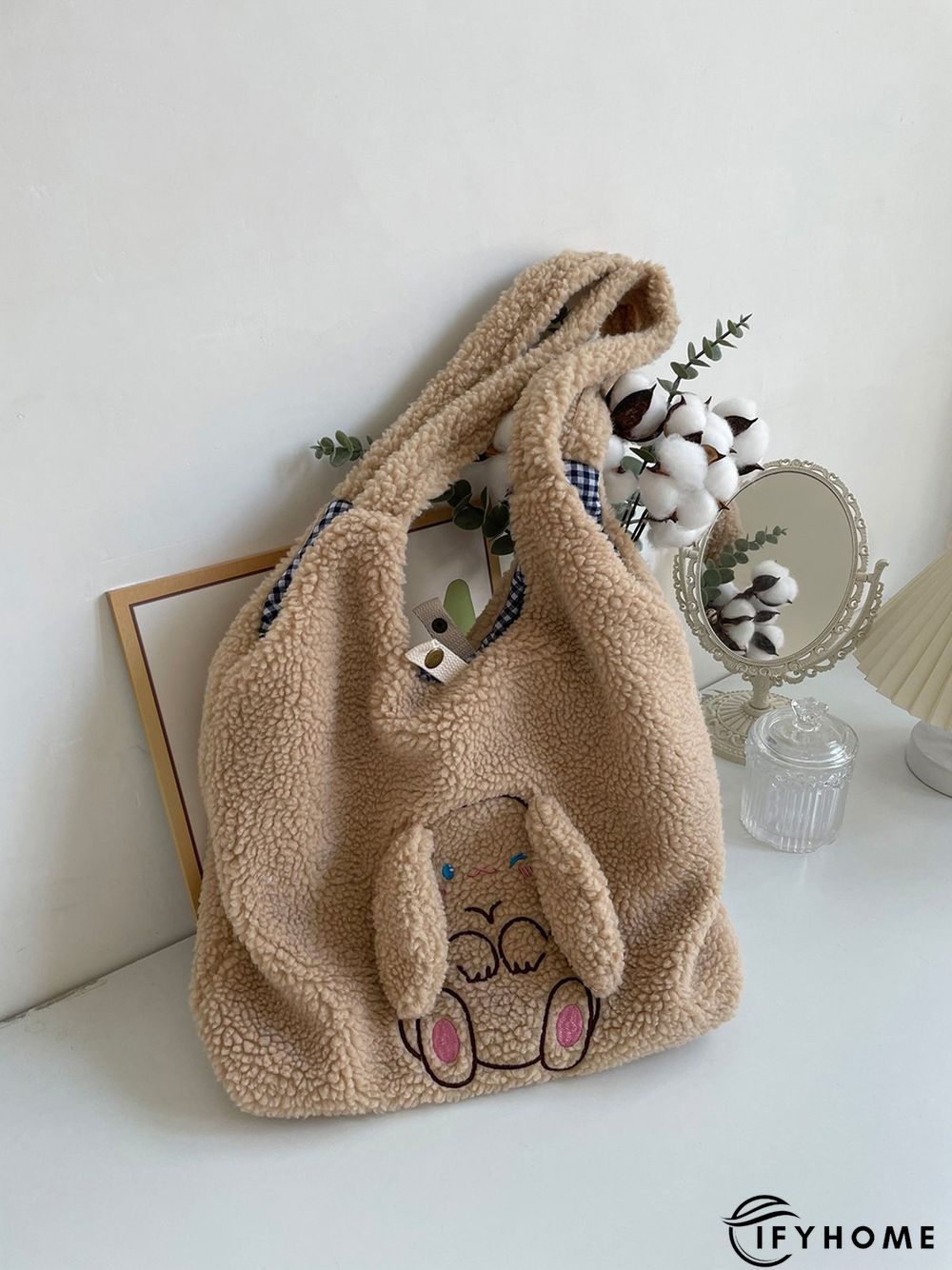 Plush New Year Cute Rabbit Shoulder Bag | IFYHOME