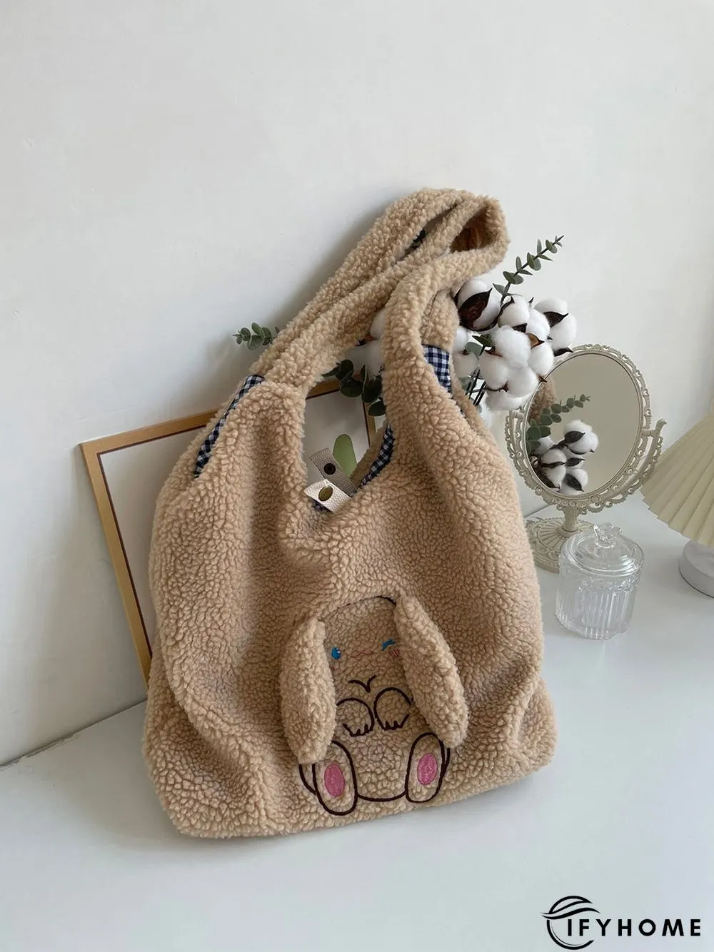 Plush New Year Cute Rabbit Shoulder Bag | IFYHOME
