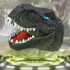 Simulated dinosaur transmitter electric burst large-capacity sound and light Tyrannosaurus rex hand puppet head toy