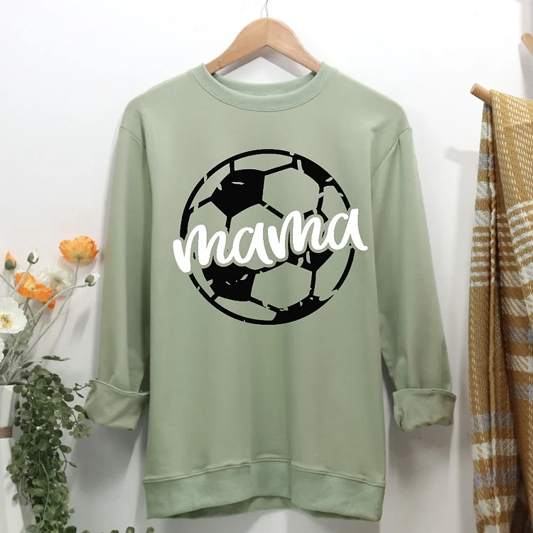Soccer Mama Women Casual Sweatshirt-Annaletters