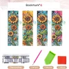 4Pcs Diamond Painting Sunflower Diamond Art Bookmarks Kit