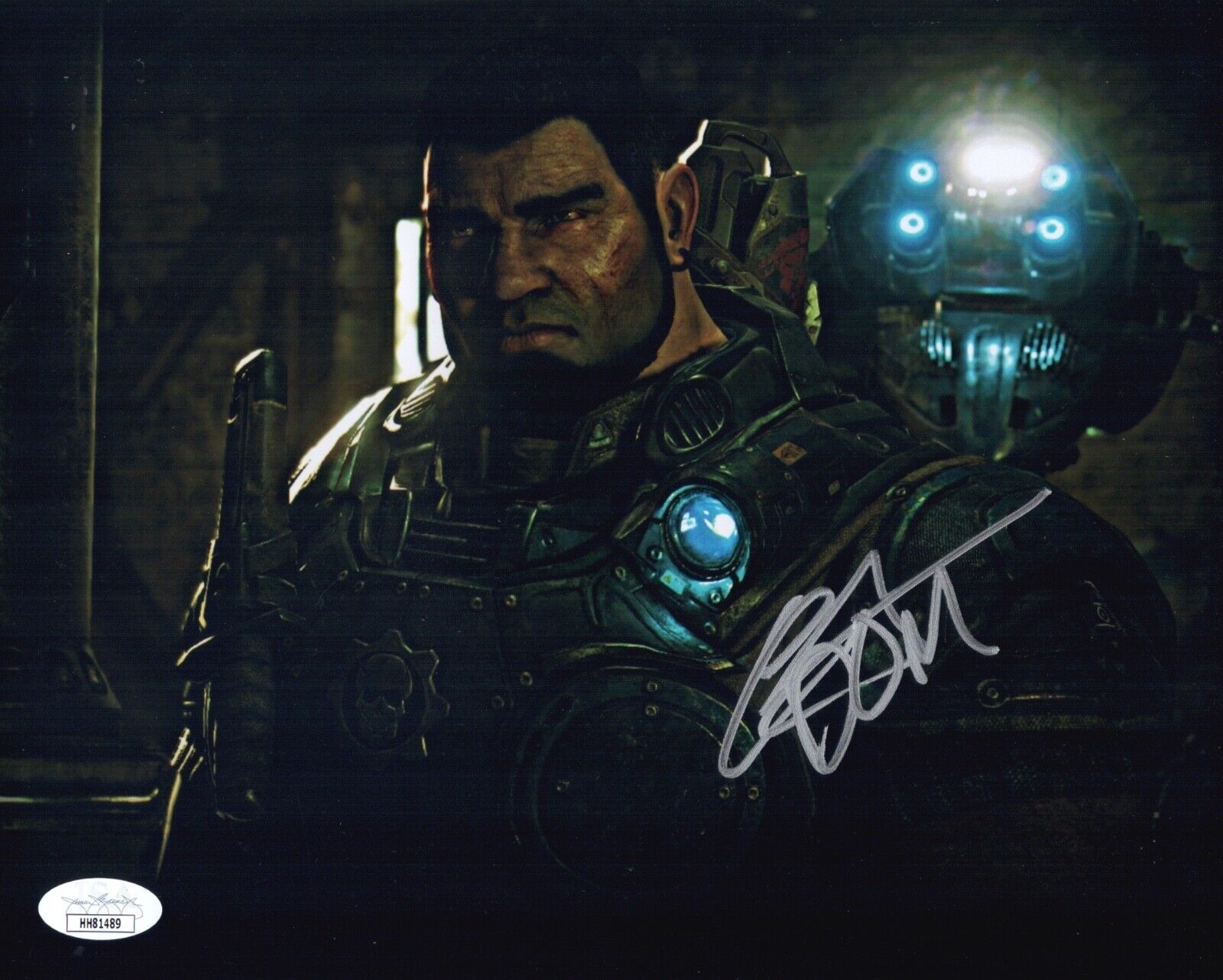 CARLOS FERRO Signed GEARS OF WAR 8x10 DOM