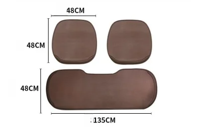 Summer Refreshing And Breathable Car Seat Cushion Ice Silk Cooling Cushion