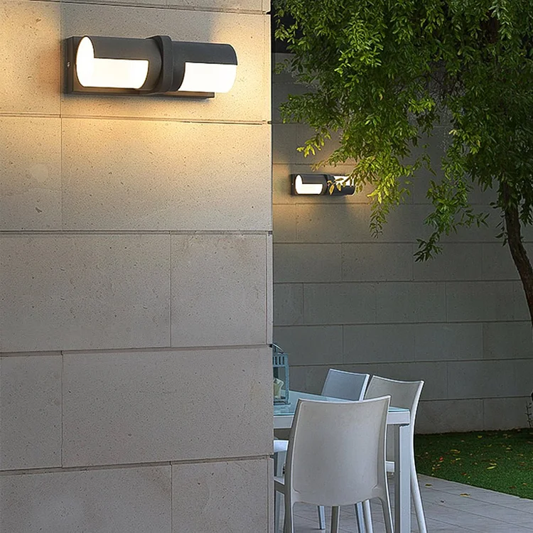 Nordic Creative Rotatable Outdoor Waterproof Garden Balcony LED Wall Light - Appledas