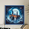 Moon Castle-11CT Stamped Cross Stitch 45*45cm/17.72*17.72in