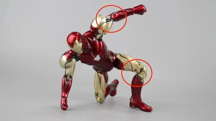 Action figure iron man deals mark 85