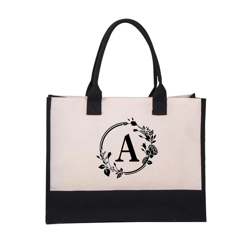 Perfect Gift-DIY Letter Canvas Bag