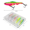 5pcs Fishing Lures 9cm/26g VIB Hard Bait Crankbait Swimbait for Bass Pike Perch