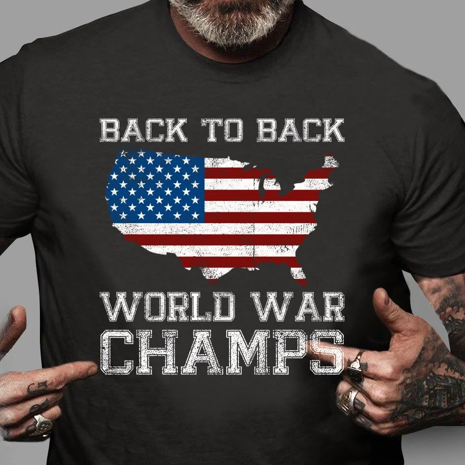 Back To Back World War Champs T-Shirt ctolen