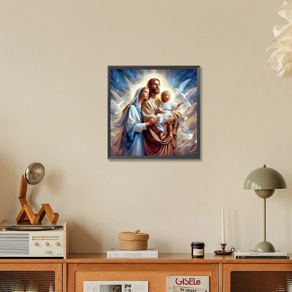 Diamond Painting - Full Round Drill - The Jesus Family(Canvas|30*30cm)