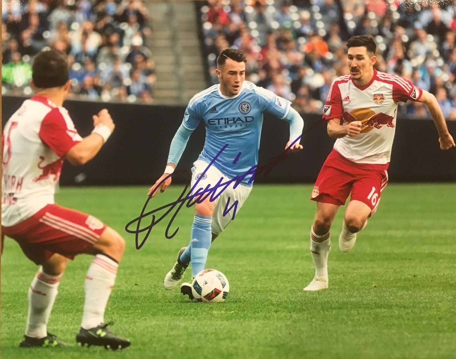 PROOF! JACK HARRISON Signed Autographed 8x10 Photo Poster painting Leeds United Man City England