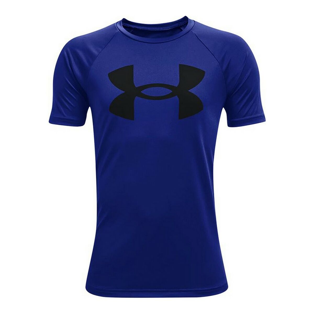 Men&rsquo;s Short Sleeve T-Shirt Under Armour Tech Big Logo Blue
