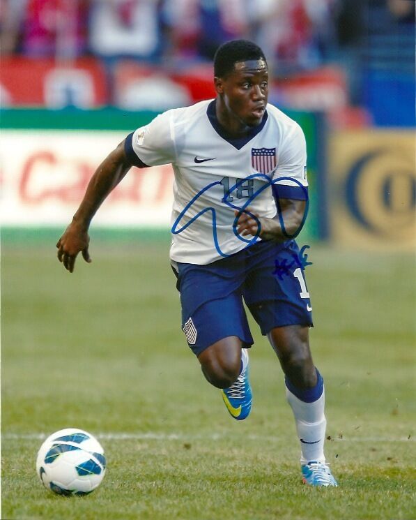 Team USA Eddie Johnson Autographed Signed 8x10 Photo Poster painting COA B